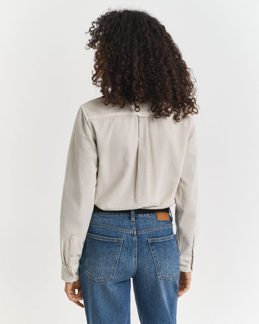 Regular Fit Corduroy Shirt