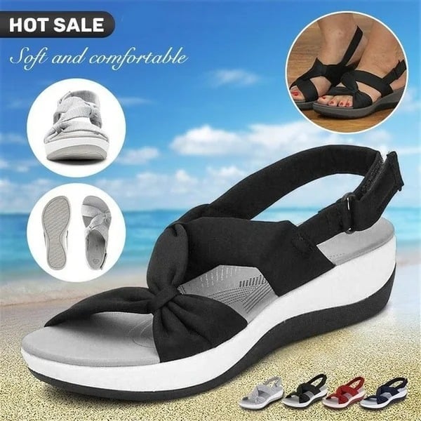 🔥 Sandales Orthopédiques Confortables avec Soutien de la Voûte Plantaire pour Femmes - Réduisent la Douleur
