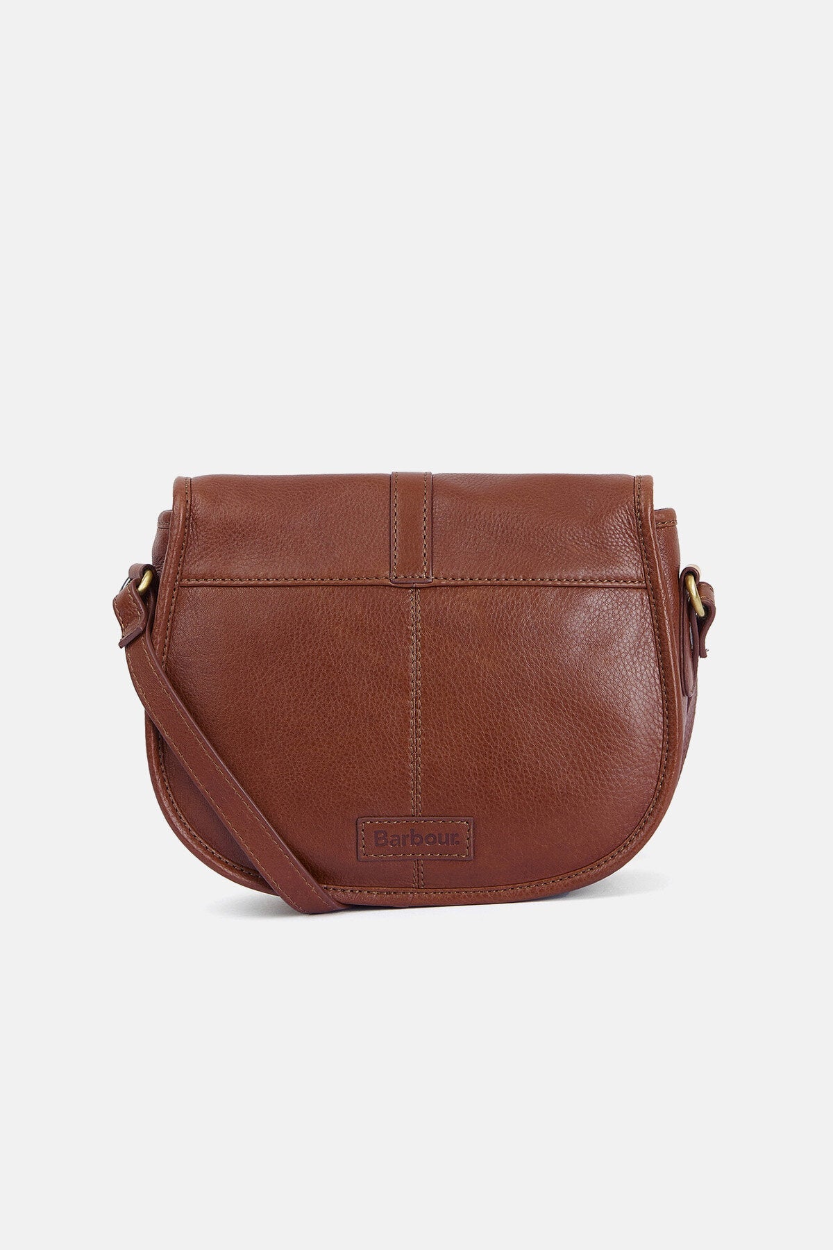 Laire Medium Saddle Bag - BROWN