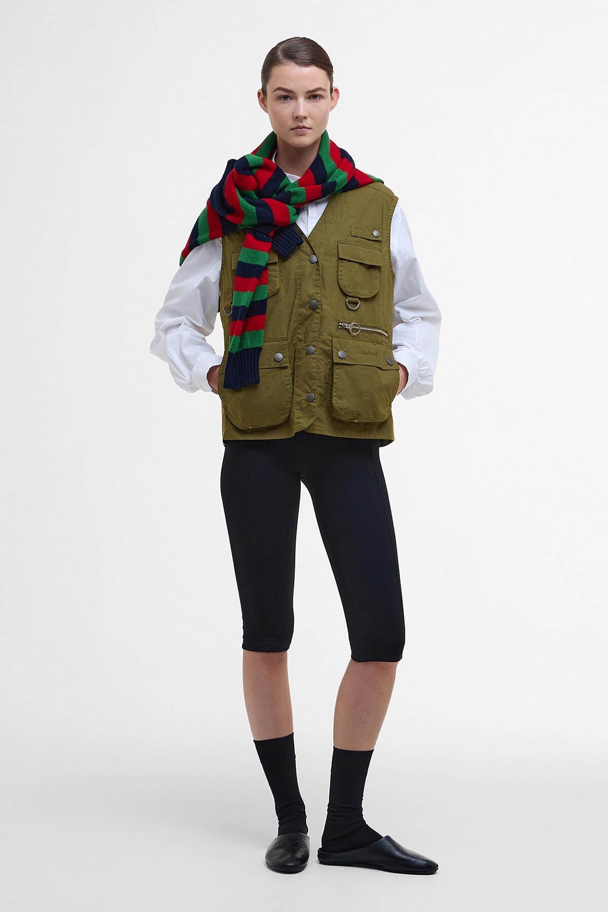 The Edit by Alexa Rebecca Gilet - SEAWEED SALAD/DRESS