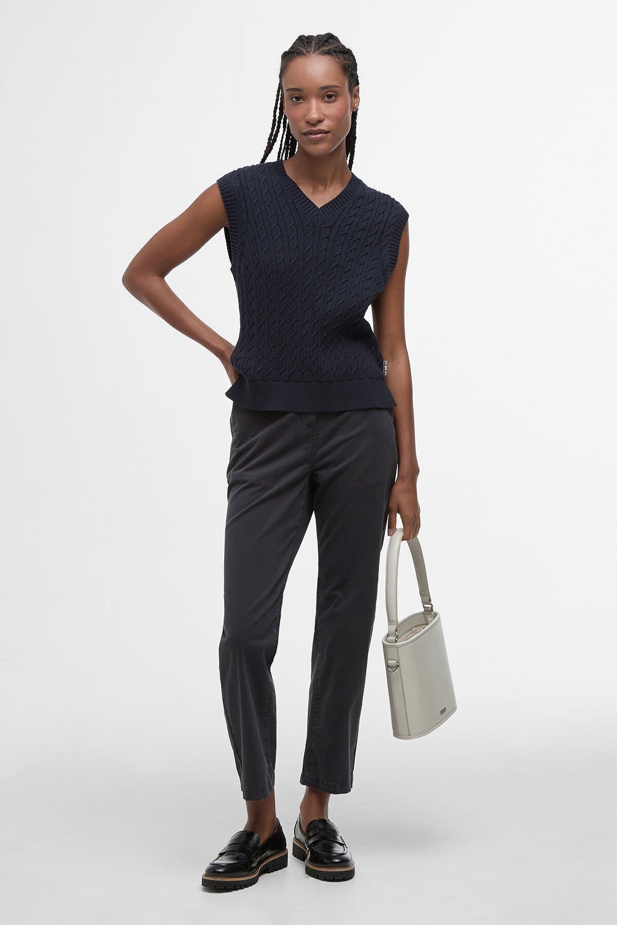 Hartland Sweater Vest - NAVY