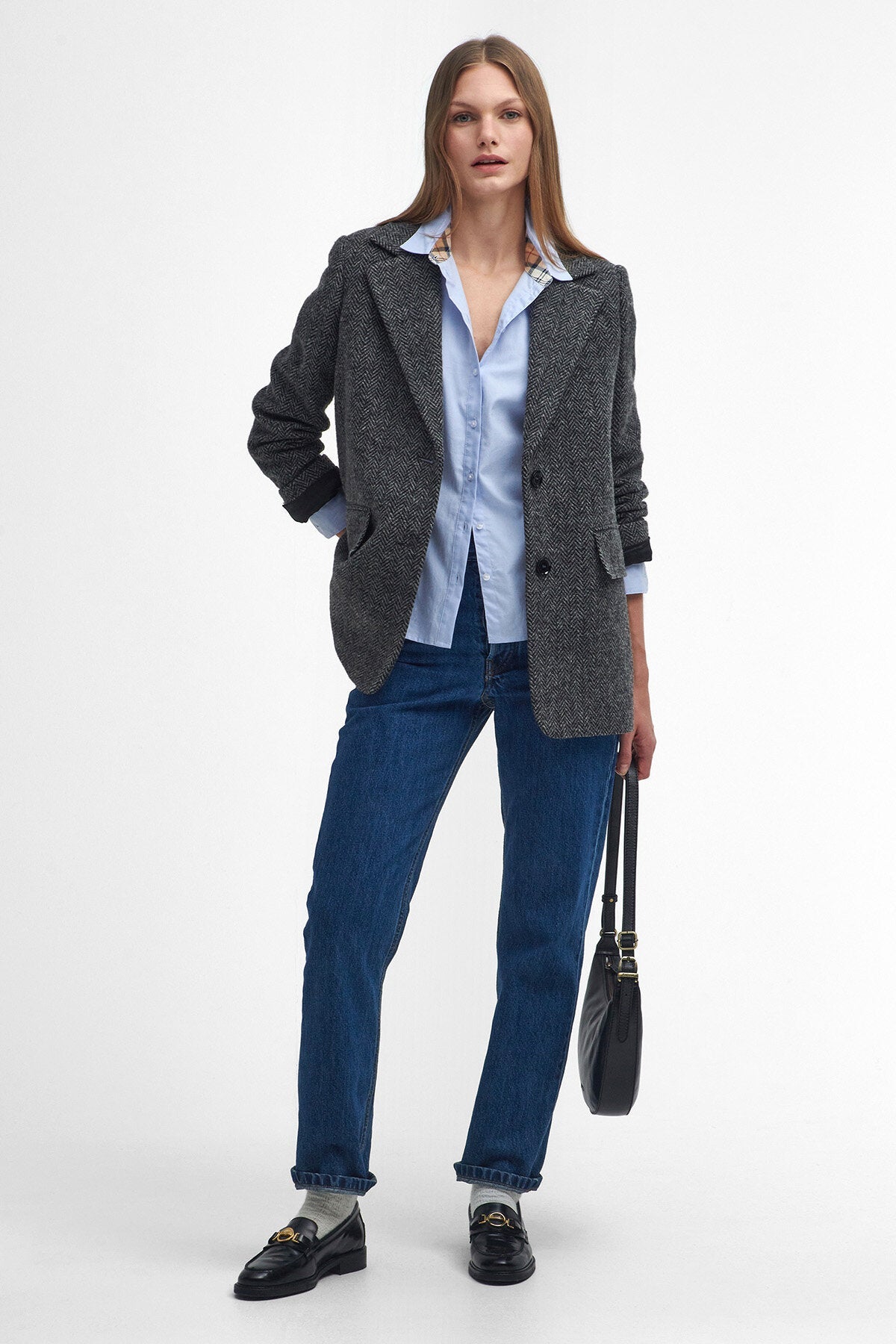 Derwent Shirt - PALE BLUE/HESSIAN TA