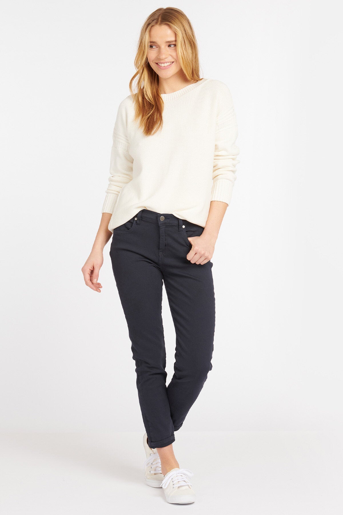 Essential Slim Trouser - NAVY