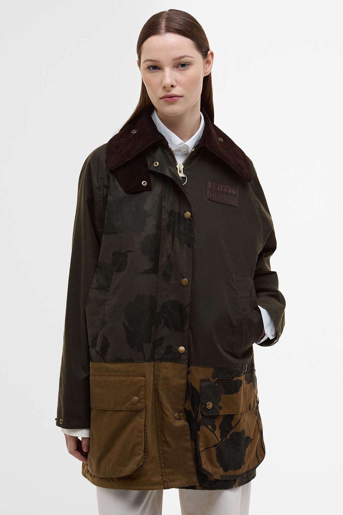 Beauflower Waxed Jacket - ARCH. OLV/SND/ANCNT