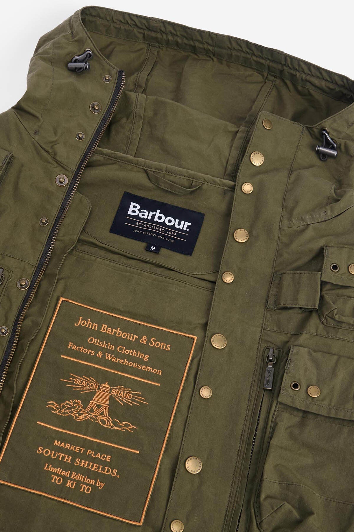 Field Utility Casual Jacket - DUSKY GREEN