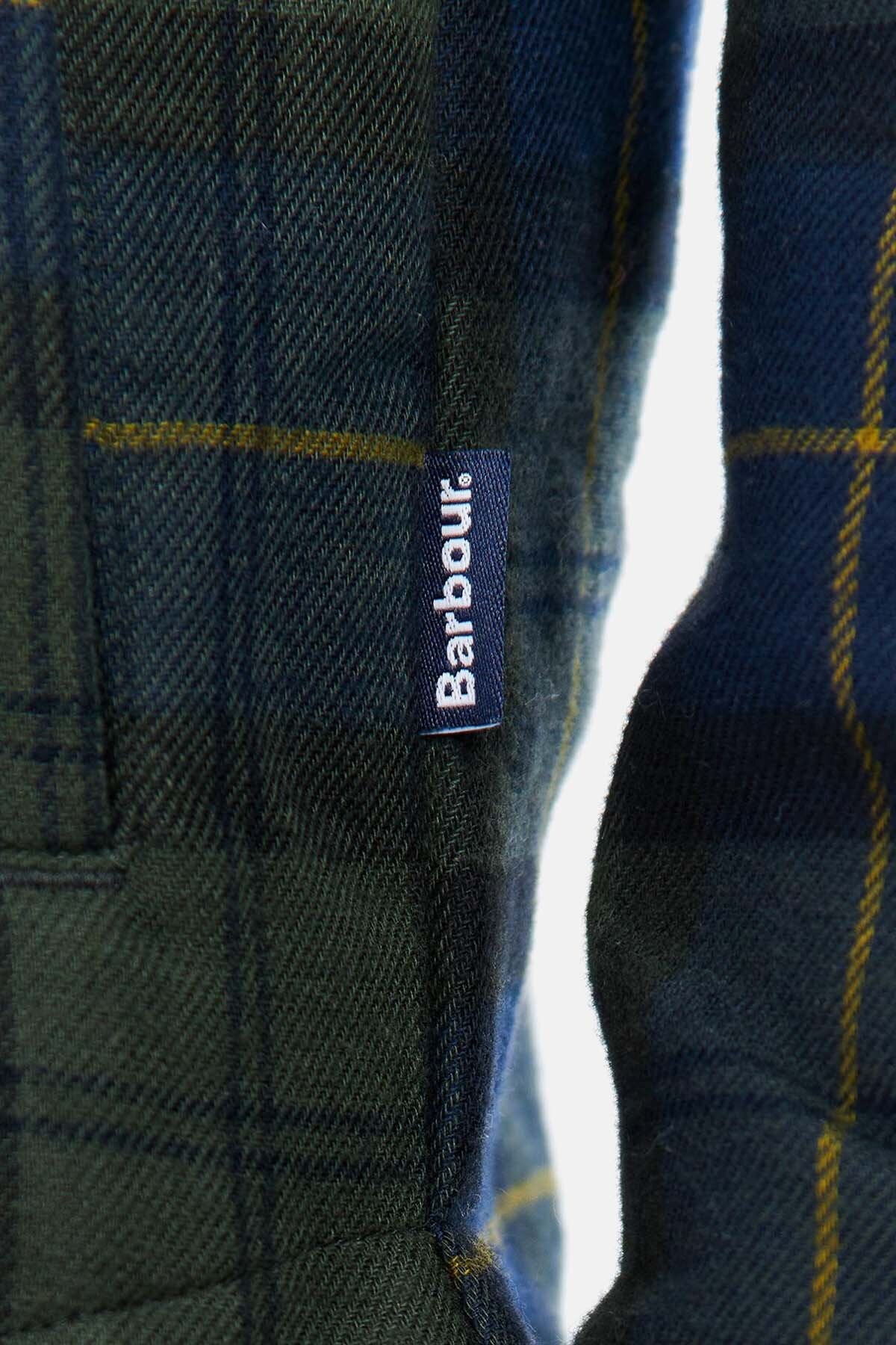 Cannich Overshirt - OLIVE NIGHT TARTAN