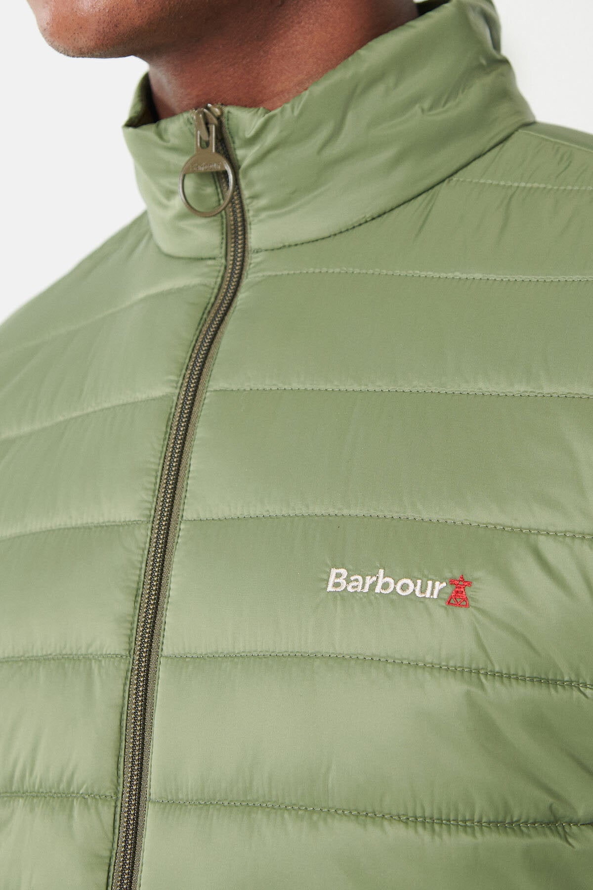 Summer Baffle quilt - OLIVINE