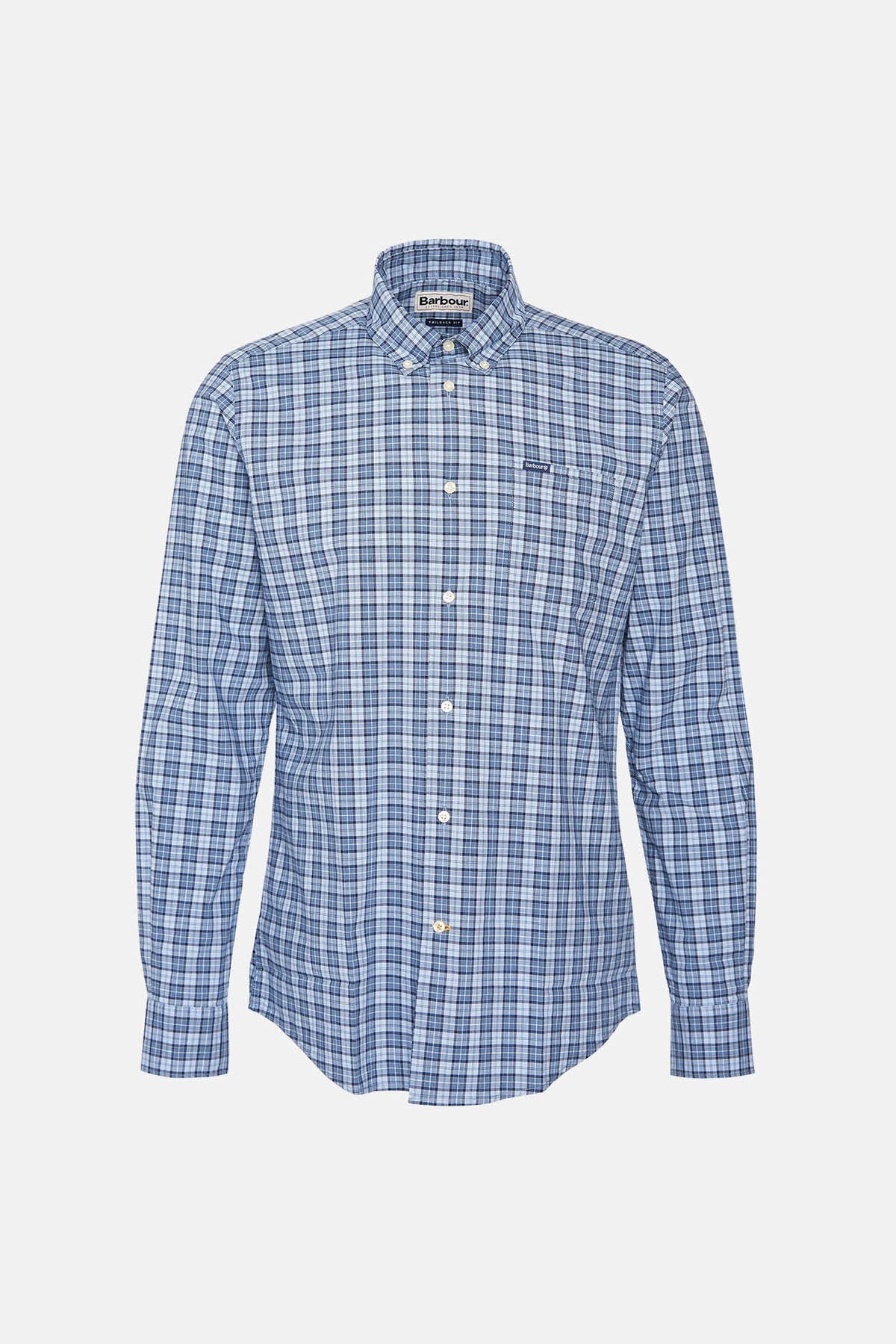 Lomond Tailored Long-Sleeved Shirt - BERWICK BLUE TARTAN