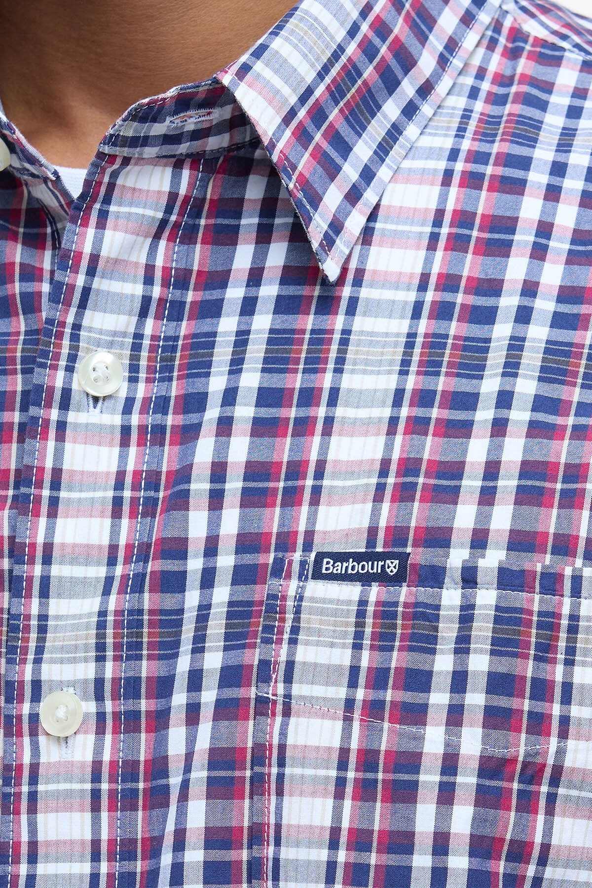 Linford Comfort Tailored Long-Sleeved Shirt - NAVY