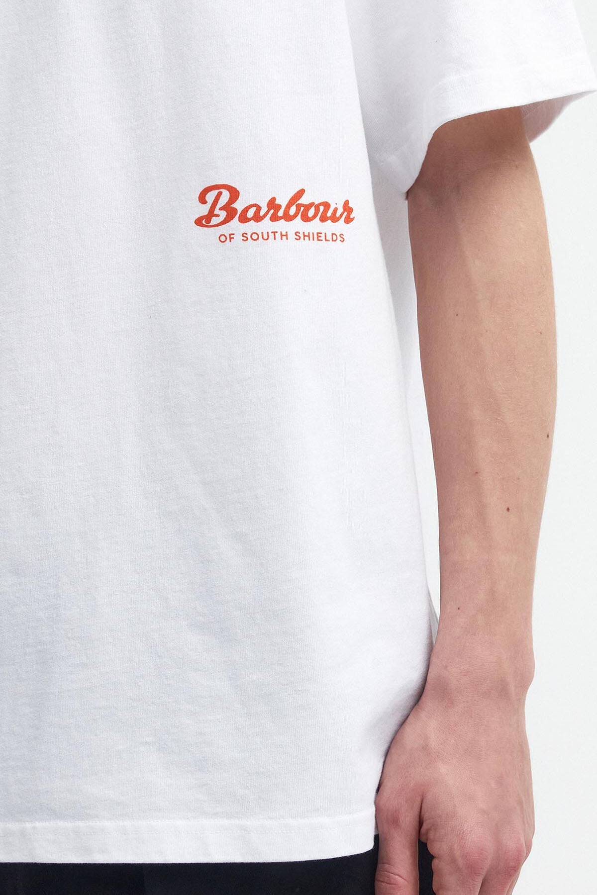 Bayard Oversized Graphic T-Shirt - WHITE