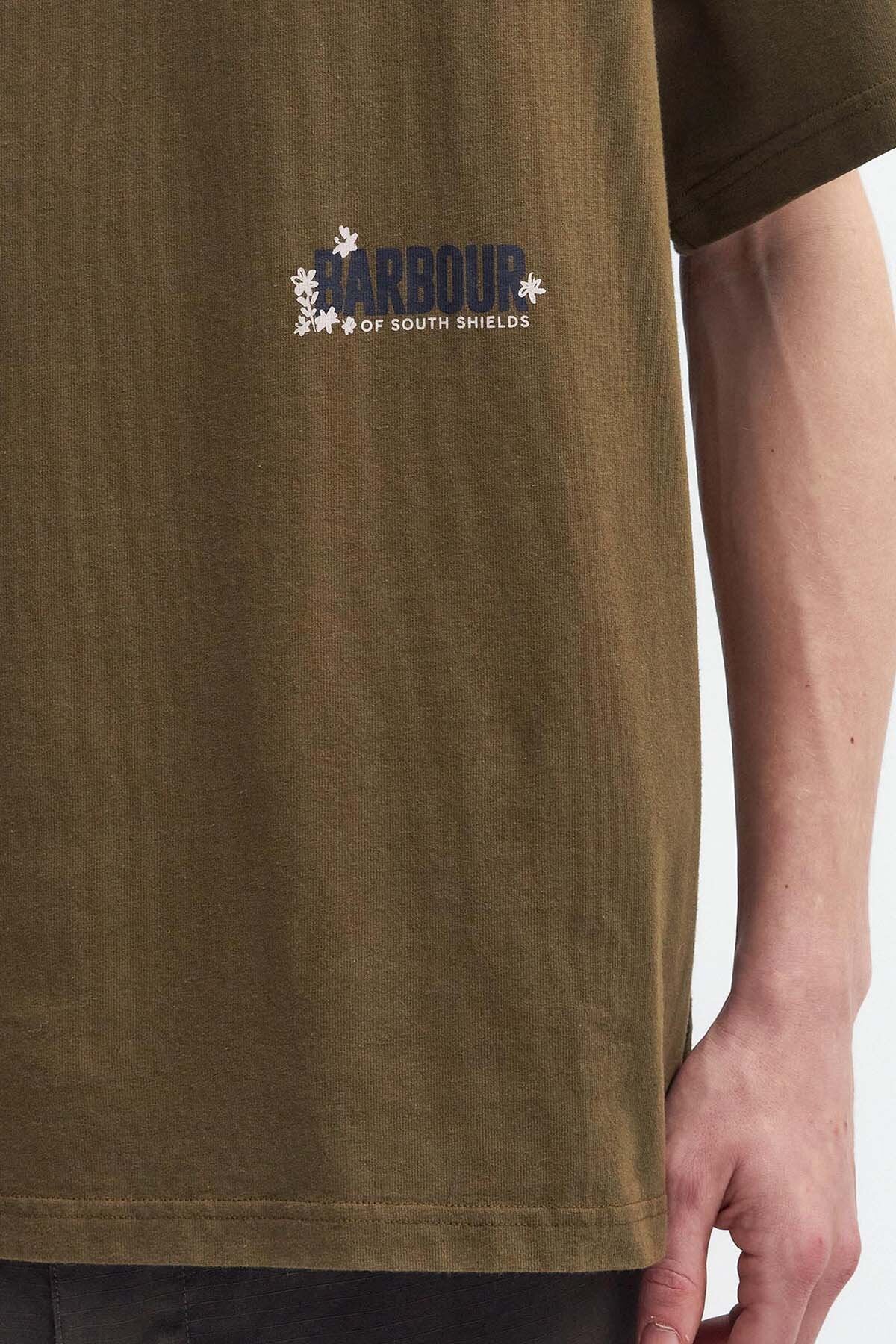 Leonard Oversized Graphic T-Shirt - LIGHT SAGE