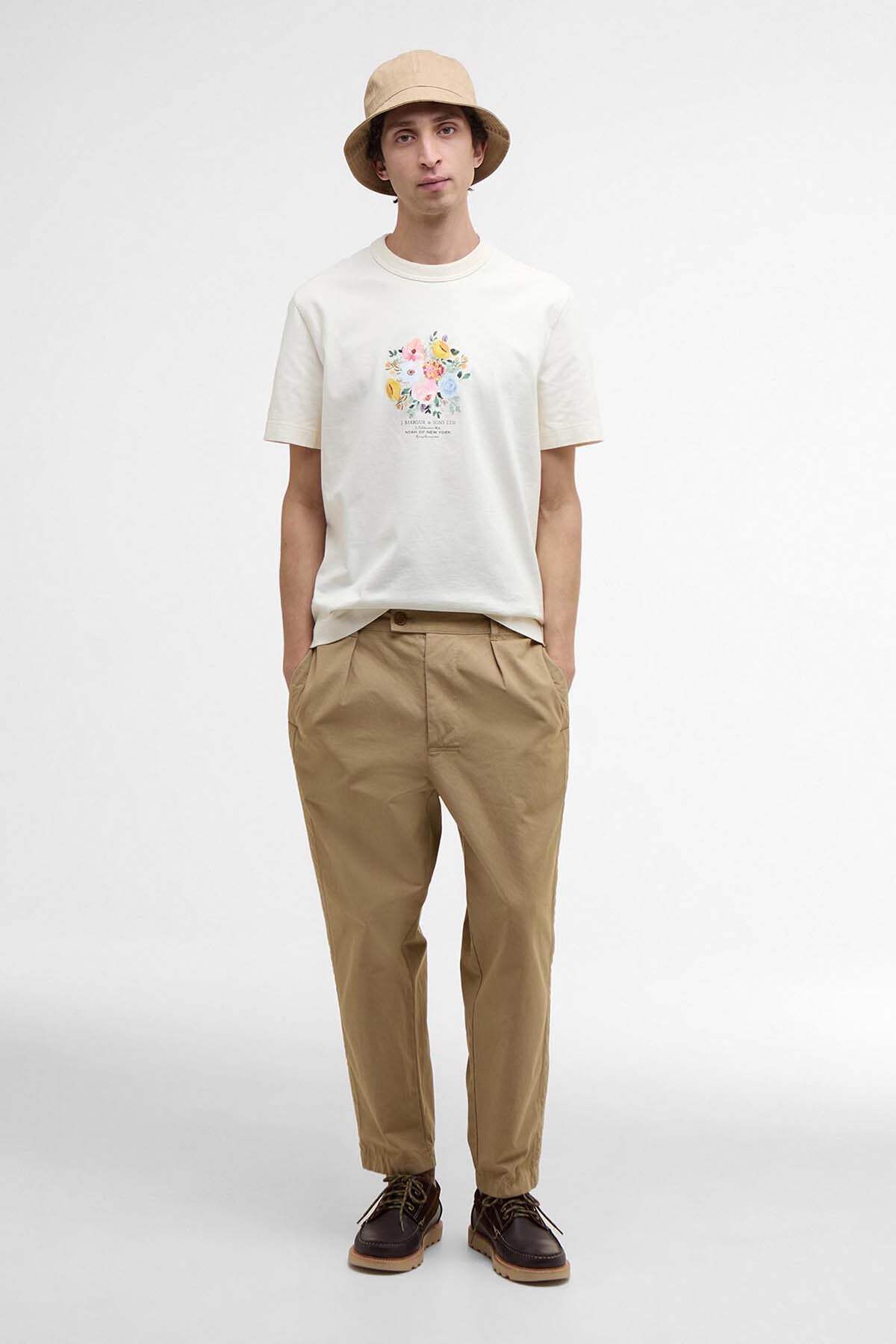 Floral T-Shirt - WHISPER WHITE