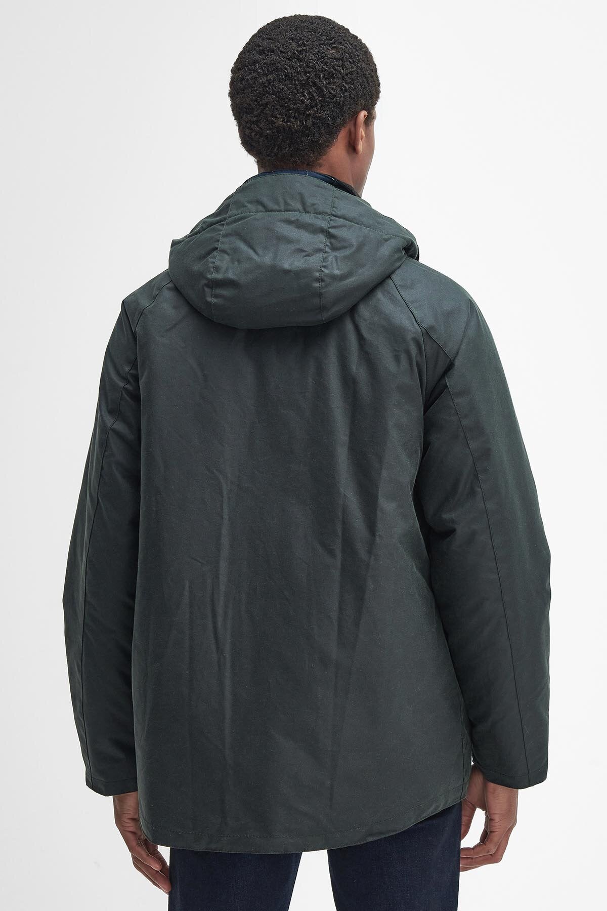 Modern Beaufort Waxed Jacket - SAGE