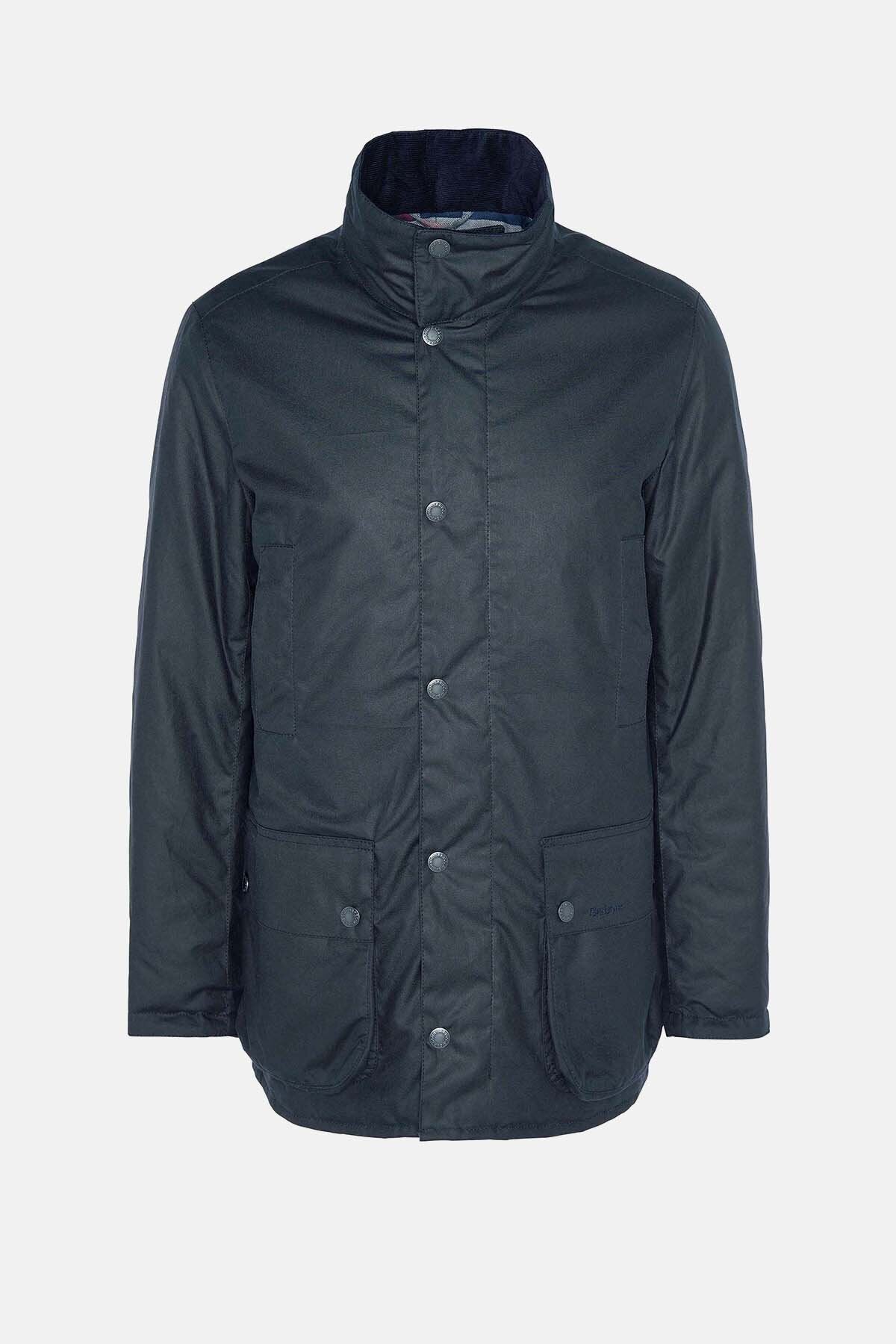 Beaufort Waxed Mac - NAVY