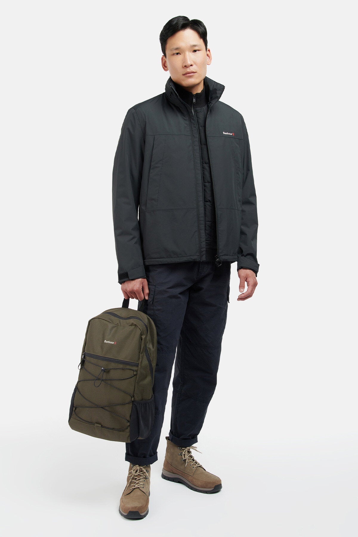 Arwin Canvas Explorer Backpack - OLIVE/BLACK