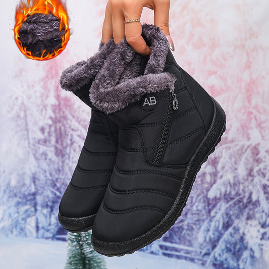 🔥Promotion Dernier Jour 50 % DE RÉDUCTION - Bottes Orthopédiques Imperméables Anti-Dérapantes Hiver Chaud pour Femmes