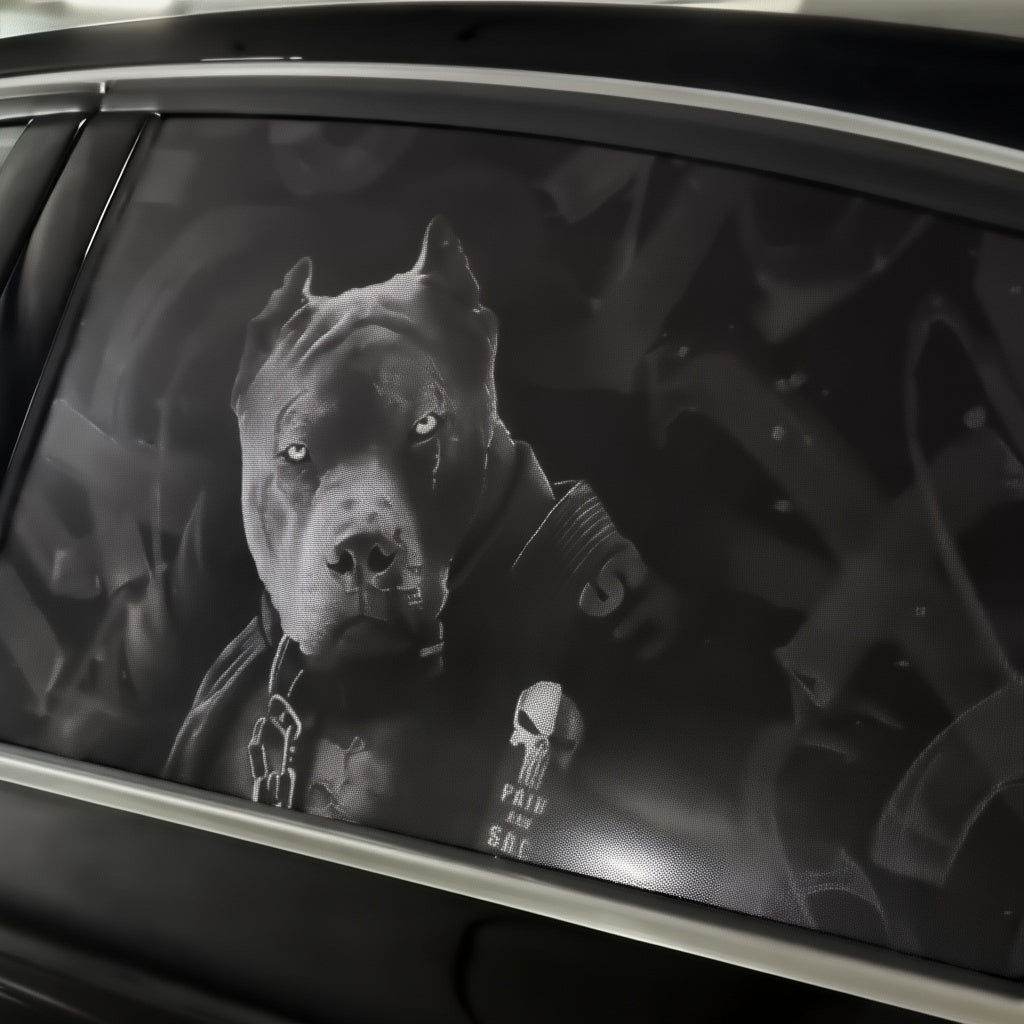 Autoaufkleber Tiere für die Scheibe