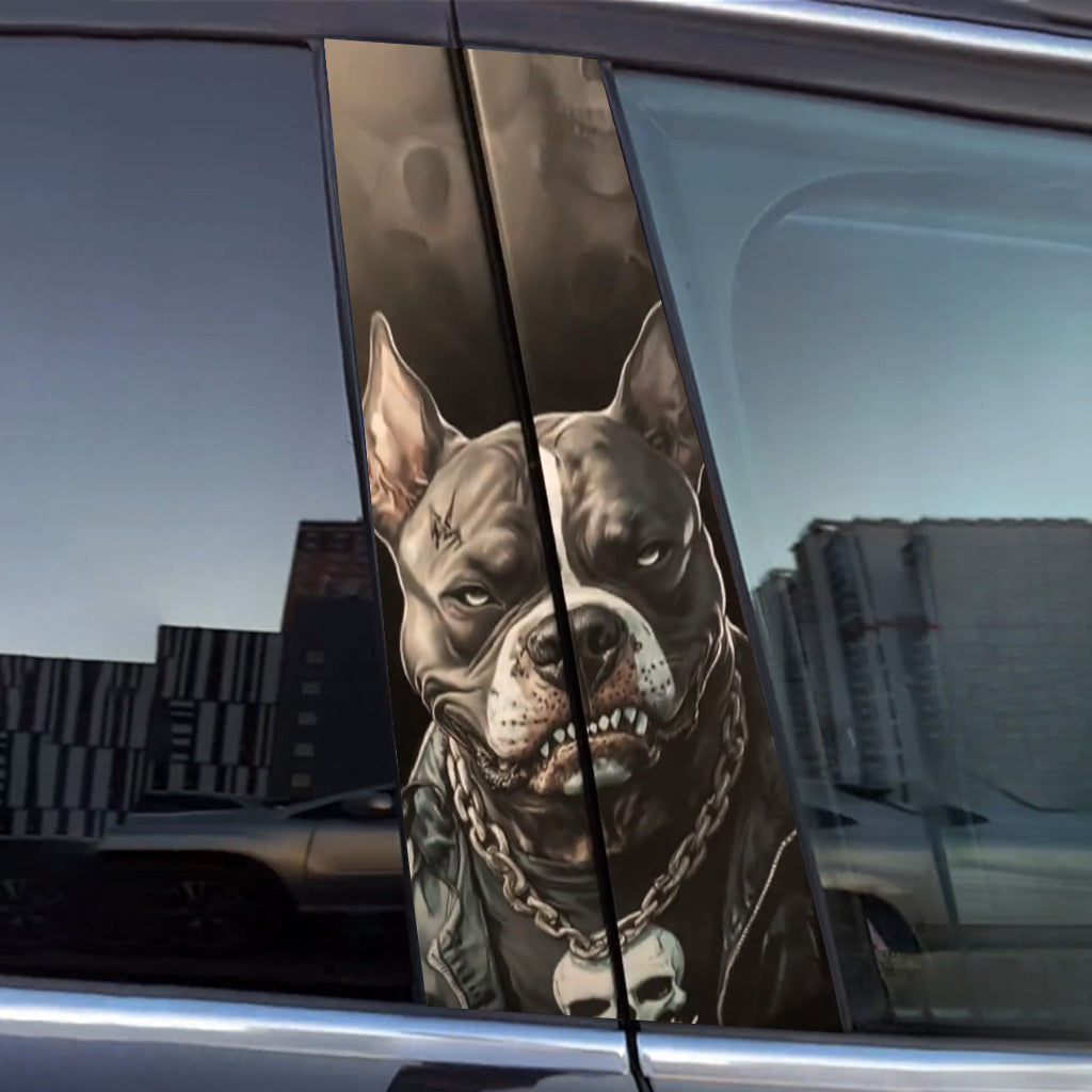 Hund Auto Tür Aufkleber