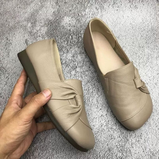💖Dernier Jour de Promotion -60% - Chaussures souples antidérapantes en cuir pour femmes