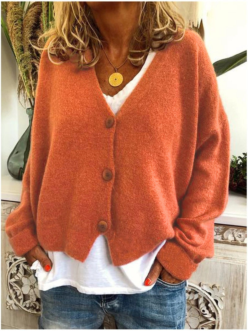 🔥SEULEMENT 36 RESTENT EN STOCK - MANTEAU FEMME EN LAINE DE COTON À COL ROND ET MANCHES LONGUES