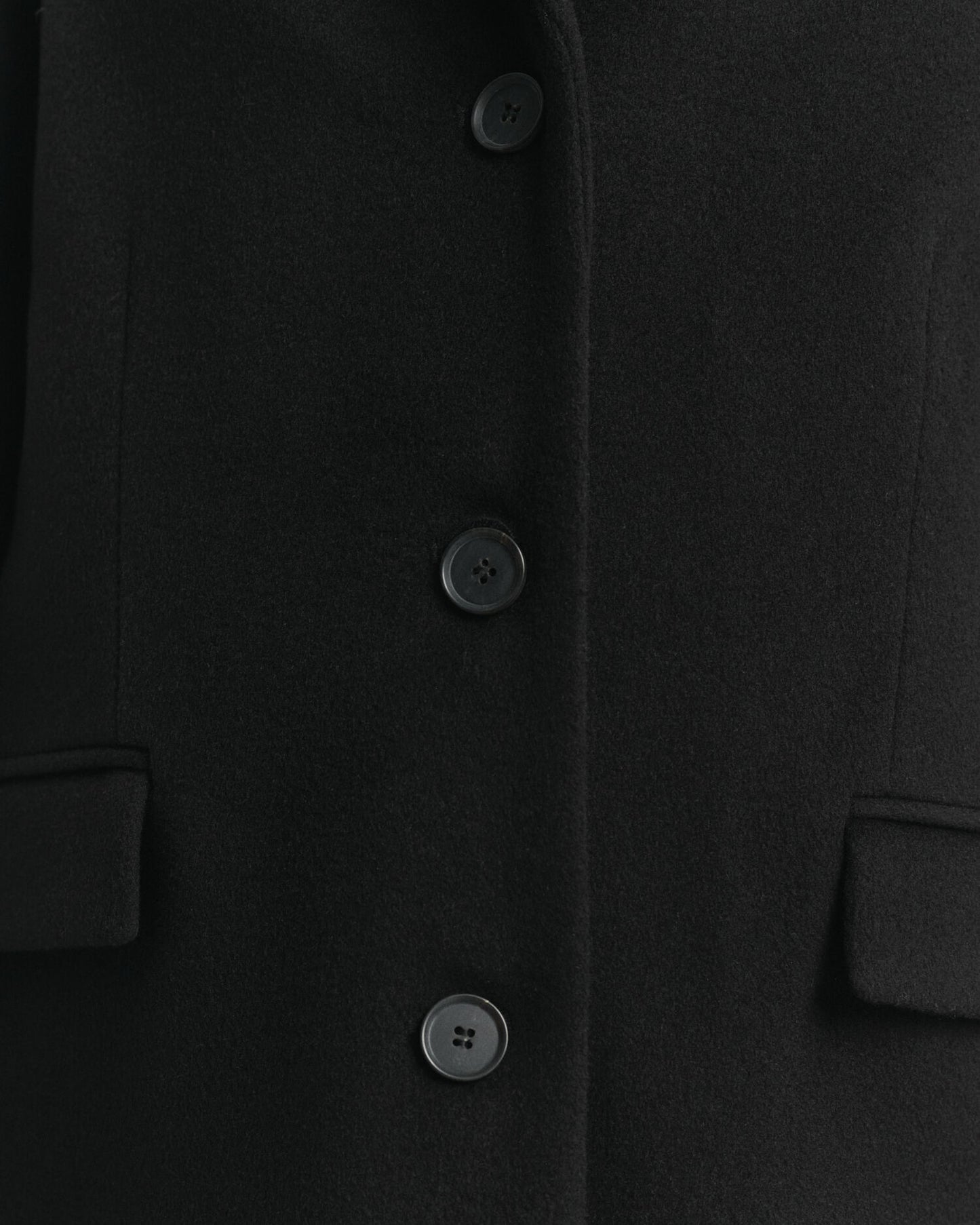Classic Tailored Wool Blend Coat