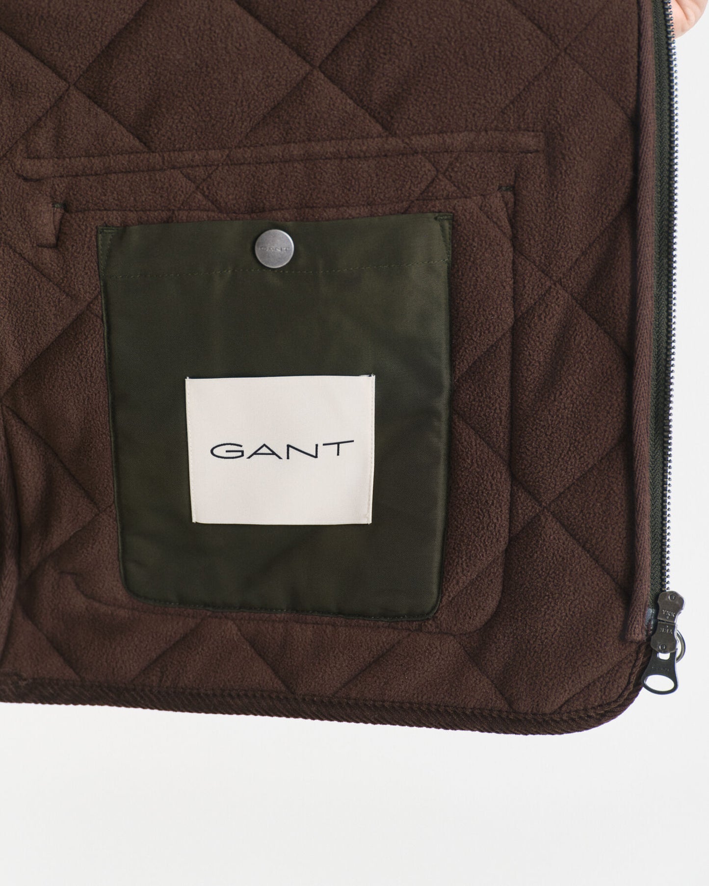 Quilted Fleece Vest